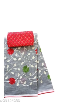 TRIPZIRA self design Chanderi Cotton Silk Saree with blouseSaree Fabric: Chanderi CottonBlouse: Separate Blouse PieceBlouse Fabric: Satin SilkPattern: EmbroideredBlouse Pattern: EmbroideredMultipack: SingleSizes: Free Size  - yellow, free
