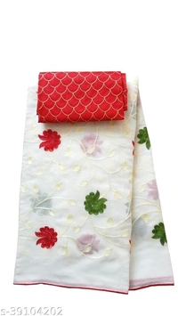 TRIPZIRA self design Chanderi Cotton Silk Saree with blouseSaree Fabric: Chanderi CottonBlouse: Separate Blouse PieceBlouse Fabric: Satin SilkPattern: EmbroideredBlouse Pattern: EmbroideredMultipack: SingleSizes: Free Size  - grey, free