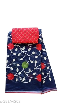 TRIPZIRA self design Chanderi Cotton Silk Saree with blouseSaree Fabric: Chanderi CottonBlouse: Separate Blouse PieceBlouse Fabric: Satin SilkPattern: EmbroideredBlouse Pattern: EmbroideredMultipack: SingleSizes: Free Size  - black, free