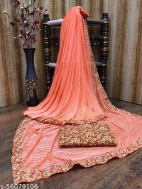 Lootzone Saree Lining Zare Saree  - magenta