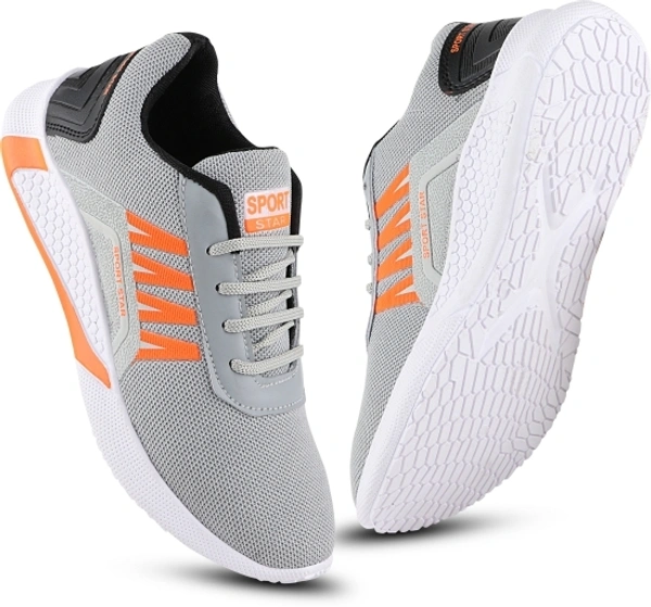 Lootzone Running Shoes For Men Combo  - 7, red gre