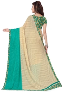 Lootzone , Floral Print Daily Wear Georgette SareeStyle: Regular Saree