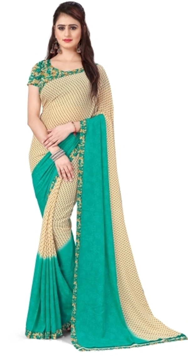 Lootzone , Floral Print Daily Wear Georgette SareeStyle: Regular Saree