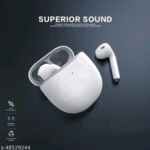 Lootzone Earbuds High Quality Sound System White Waterproof