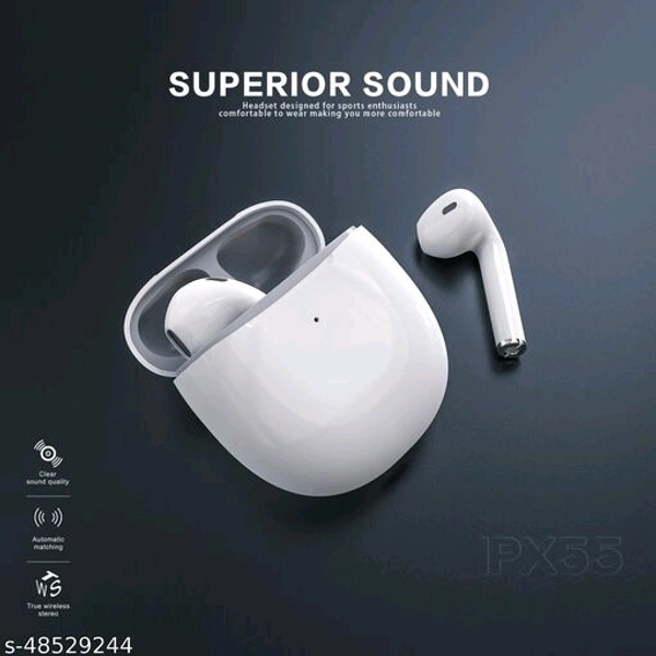 Lootzone Earbuds High Quality Sound System White Waterproof