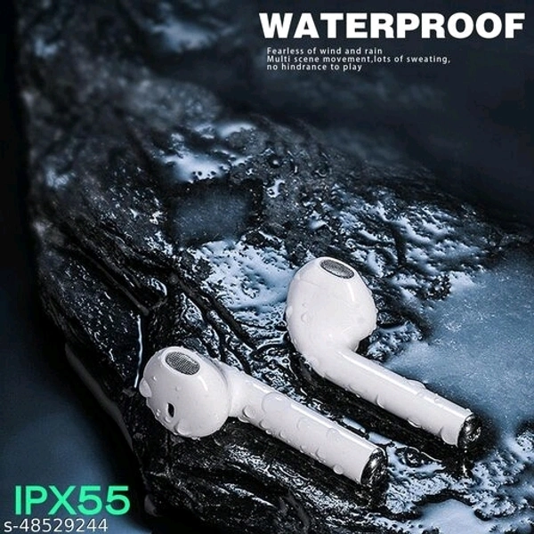 Lootzone Earbuds High Quality Sound System White Waterproof