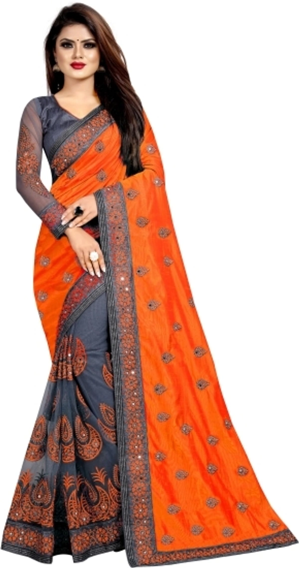 Fashion Saree Fashion Net Saree - fanta