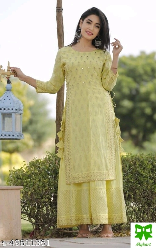 Lootzone Kurtis Dress For Girls  - L