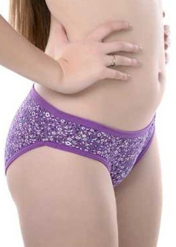 Flo Women Small Flower Print Panty - L