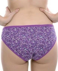Flo Women Small Flower Print Panty - L