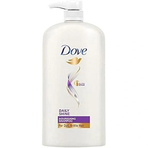 Dove Daily Shine Shampoo For Dull Hair, 1 Ltr - DAILY SHINE