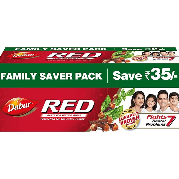 Dabur RED Paste FAMILY SAVER PACK - 500gm