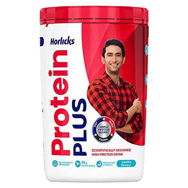 Horlick Protein Plus Chocolate Flavour Jar - 400gm