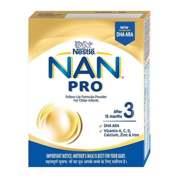 NAN PRO 3 After 3to12 months - 400gm