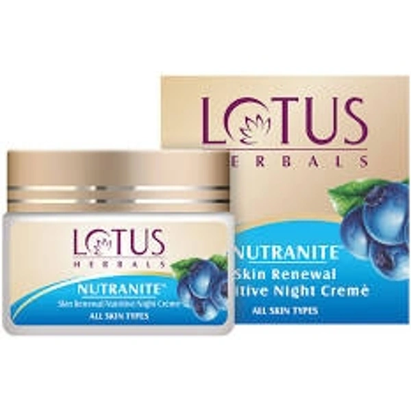LOTUS NUTRANITE Skin Renewal Nutritive Night Creme  - 50gm