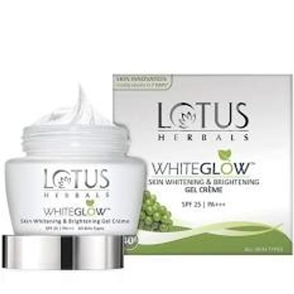 LOTUS WHITE GLOW GEL CREME  - 60gm