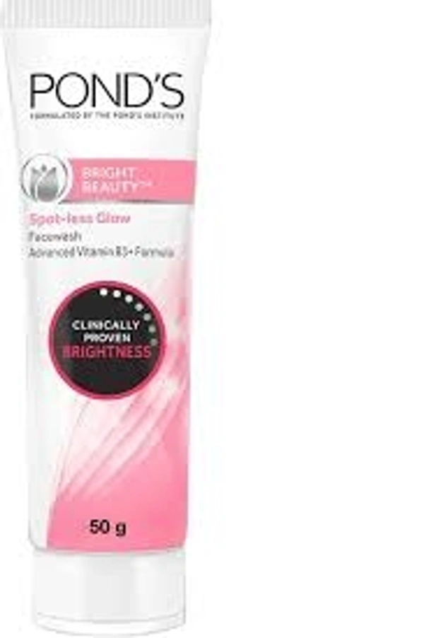 POND,S BRIGHT BEAUTI SPOT -LESS GLOW FACE WASH - 50g