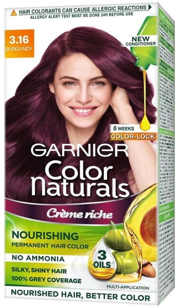 GARNIER Color naturals 3.16 BURGUNDY - 70ml+60g