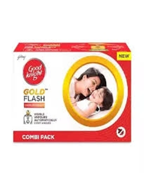 GOOD KNIGHT GOLD FLASH LIWUID VAPOURISER COMBI PACK 
