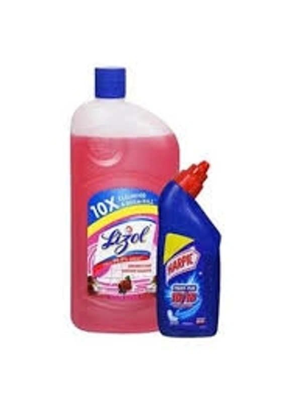 Lizol Floral FREE Harpic 200mlworth₹37/- - 975ml+200ml