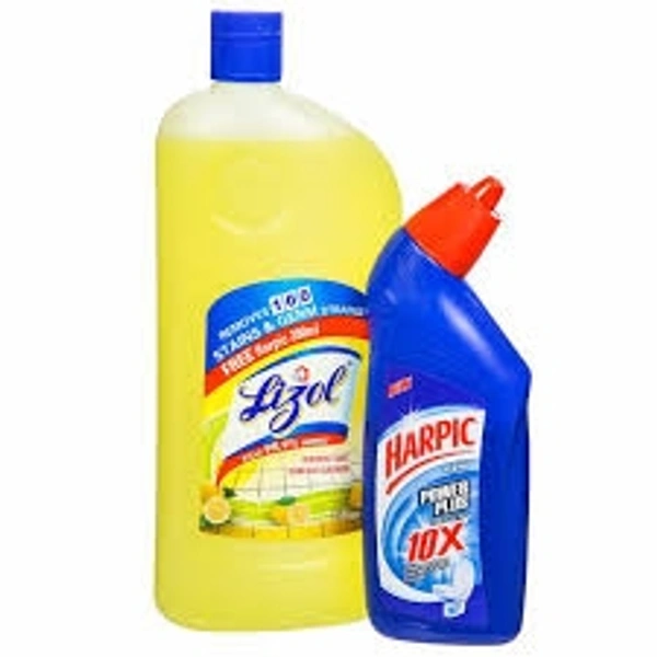 Lizol Citrusl FREE Harpic 200mlworth₹37/- - 975ml+200ml