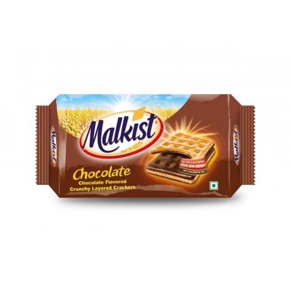 Malkist Chocolate Flavoured Biscuits - 138gm