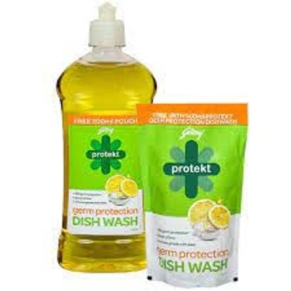 godrej Protekt germ Protection DISH WASH - 500ml+200ml