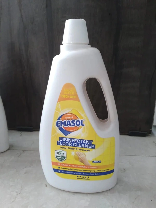EMASOL FLOOR CLEANER POWER OF NEEM & LEMONGRASS CITRUS  - 975ml