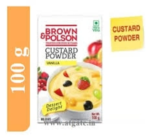 BROWN&POLSON CUSTARD POWDER VANILLA - 100g