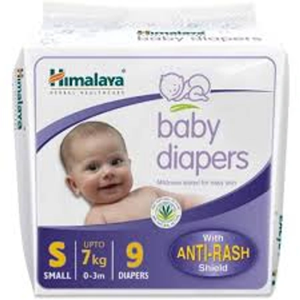 Himalaya baby diapers S SMALL 7Kg - 9 DIAPERS