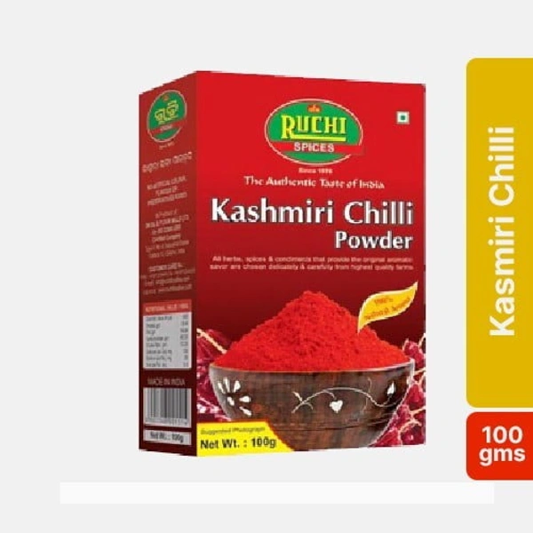 RUCHI Kashmiri Chilli Powder - 100gm