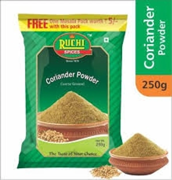 RUCHI Coriander Powder(Free one Masala pocket ₹5) - 250g