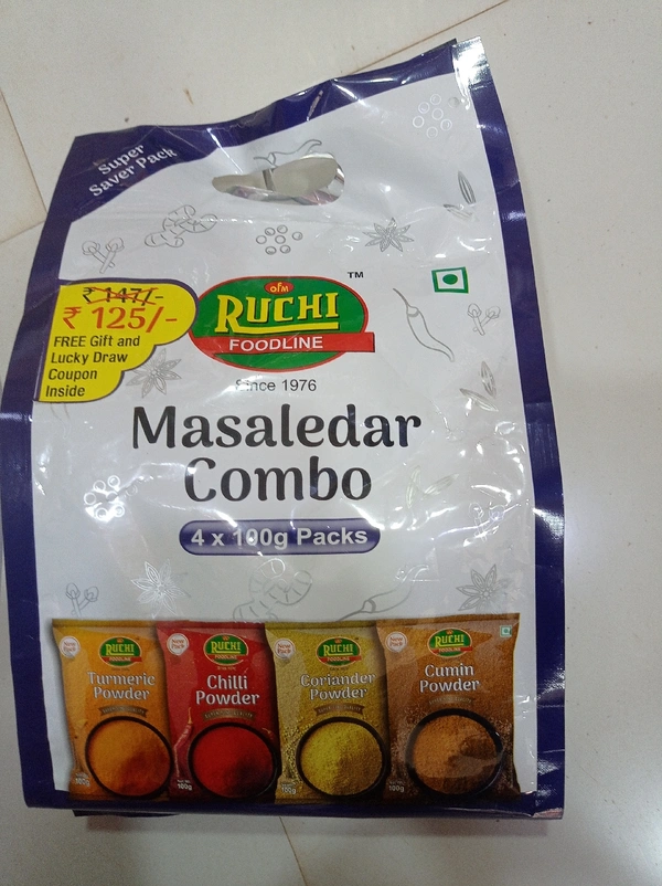 RUCHI MASALA FAMILY PACK - 4*100gm