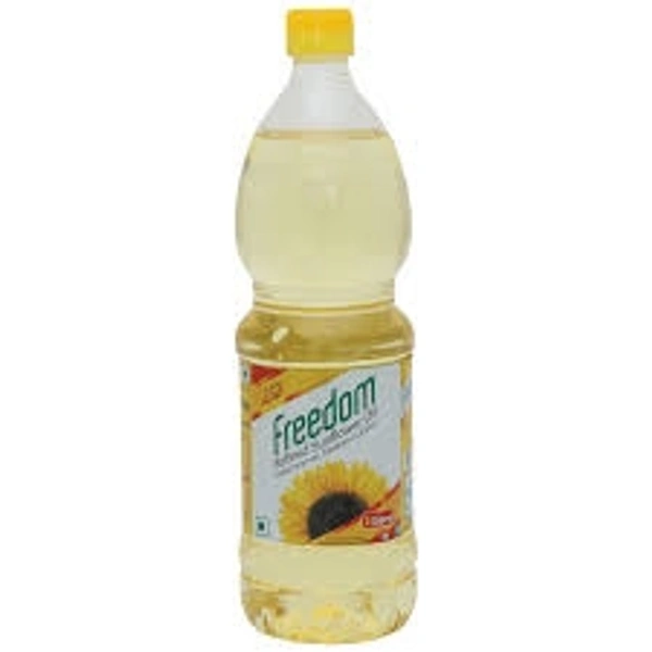Freedom Refined Sunflower Oil Bottle - 1L