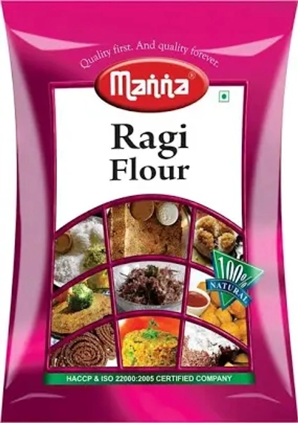 Manna Ragi Flour - 500g