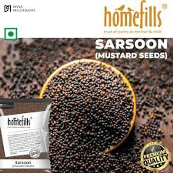 homefills   Sarsoon (Mustard Seeds)  - 200g