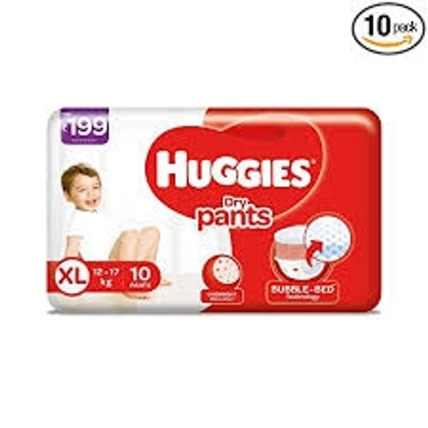 HUGGIES Dry PPants XL 12-17kg - 10 PANTS