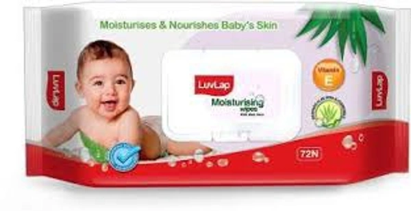LUVLAP Moisturising Wipes  - 72N