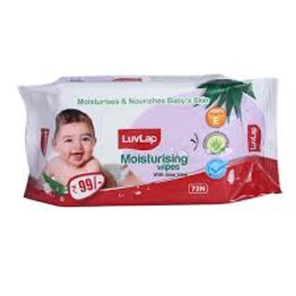 LUVLAP Moisturising Wipes  - 72N