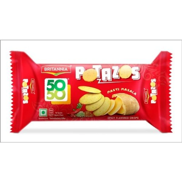 BRITANNIA 50 50 POTAZOS - 100gm
