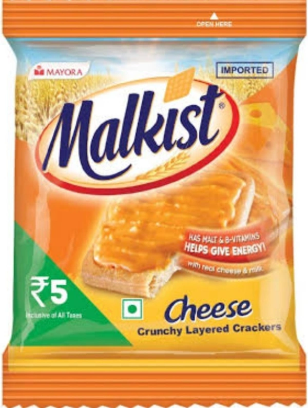 Malkist Cheese Flavoured Biscuits - 23gm