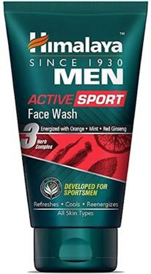 Himalaya MEN ACTIVE SPORT Face Wash - 50ml