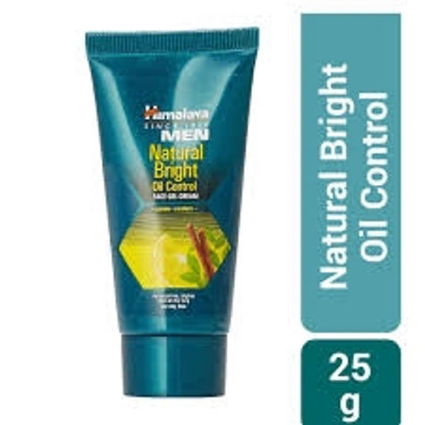 Himalaya MEN Natural Bright Oil Control Face Gel Cream - 25gm