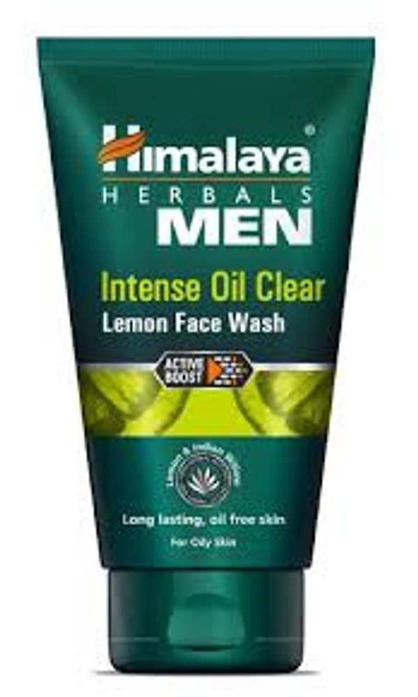 Himalaya MEN Intense Oil Clear Lemon Face Wash - 50ml