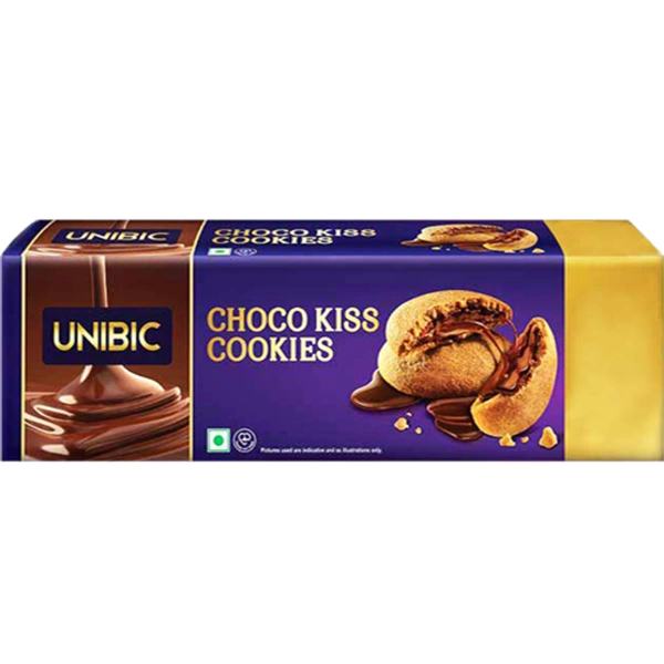 UNIBIC CHOCO KISS COOKIES Buy2Get1 Free - 250gm