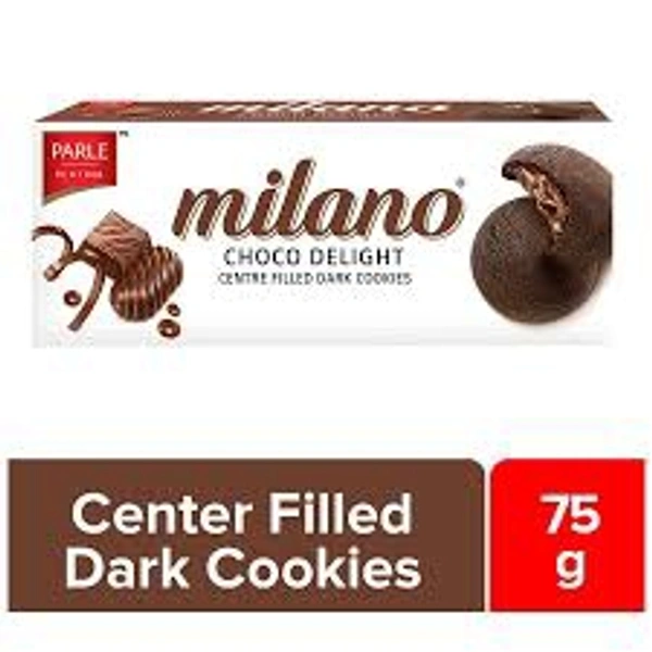 Milano CHOCO DELIGHAT CENTRE FILLWD DARK COOKIES - 75g