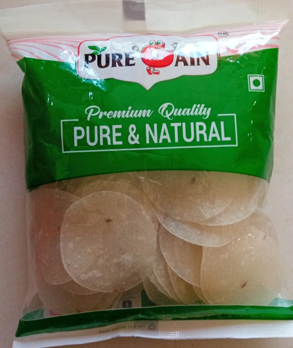 PURE GAIN Jeera Sagoo Papad  - 100gm
