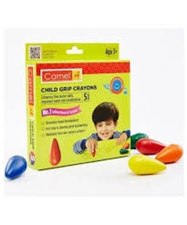 Camel CHILD GRIP CRAYONS - 5 N