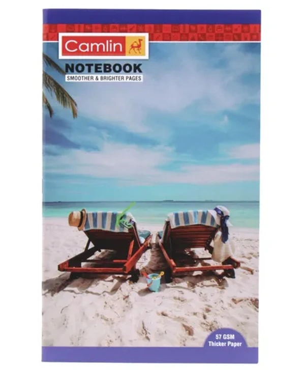 Camlin Rulling Unruled GSM-57 - 72 pages