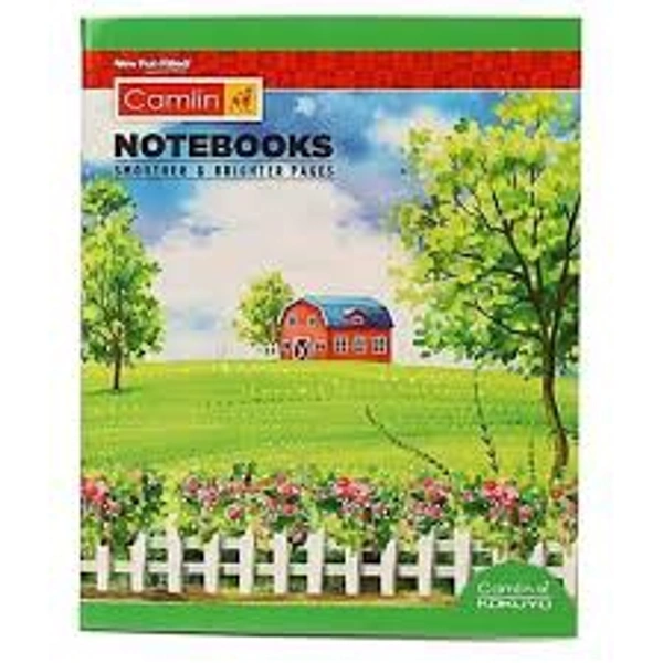  Camlin  NOTEBOOK  Ruling :Double line - Pages:120